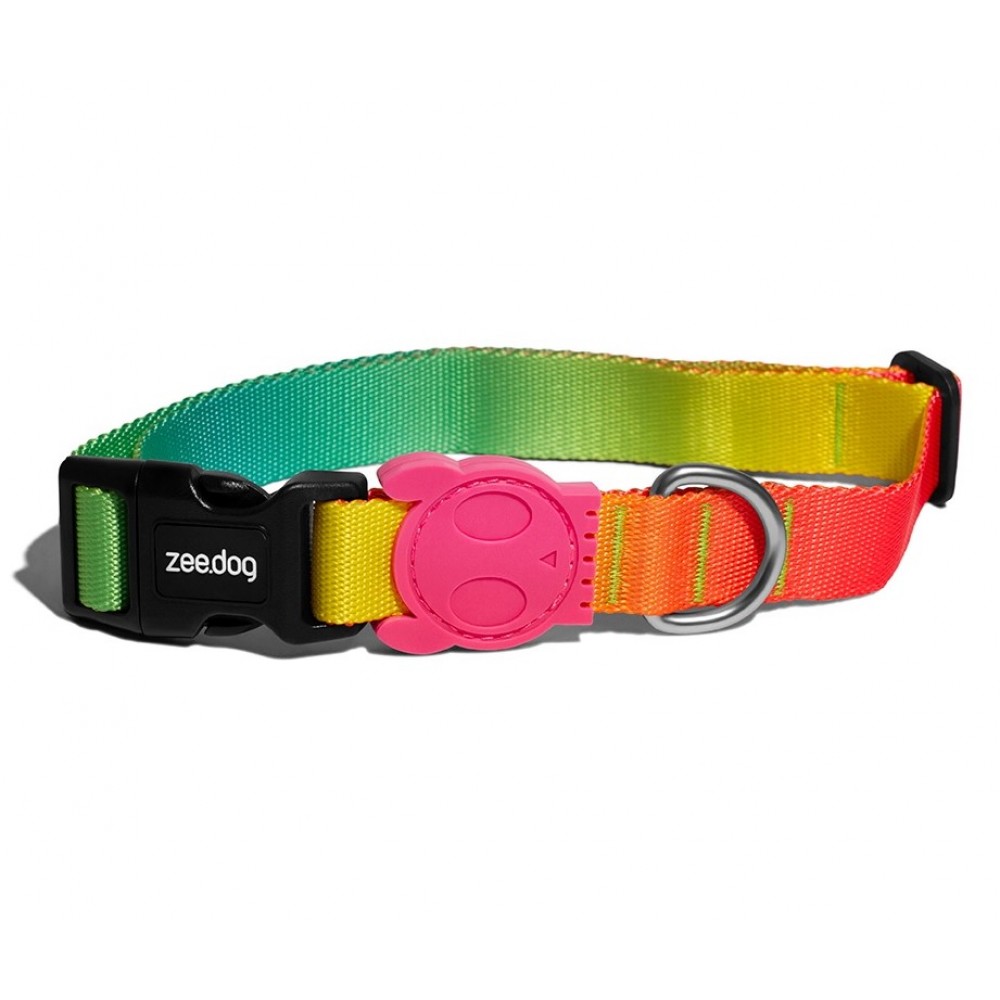 Coleira Zee Dog Gradients Citrus Cães G Coleira Zee Dog Gradients Citrus Cães G