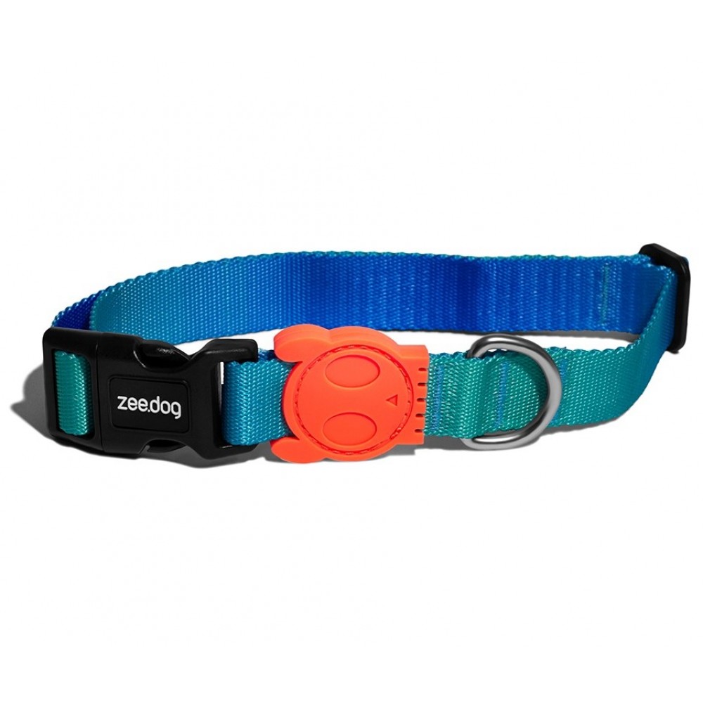 Coleira Zee Dog Gradients Tide Cães P Coleira Zee Dog Gradients Tide Cães P
