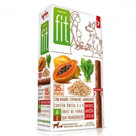 Petisco Spinpet One By One Fit Mamão, Espinafre e Amaranto 50g