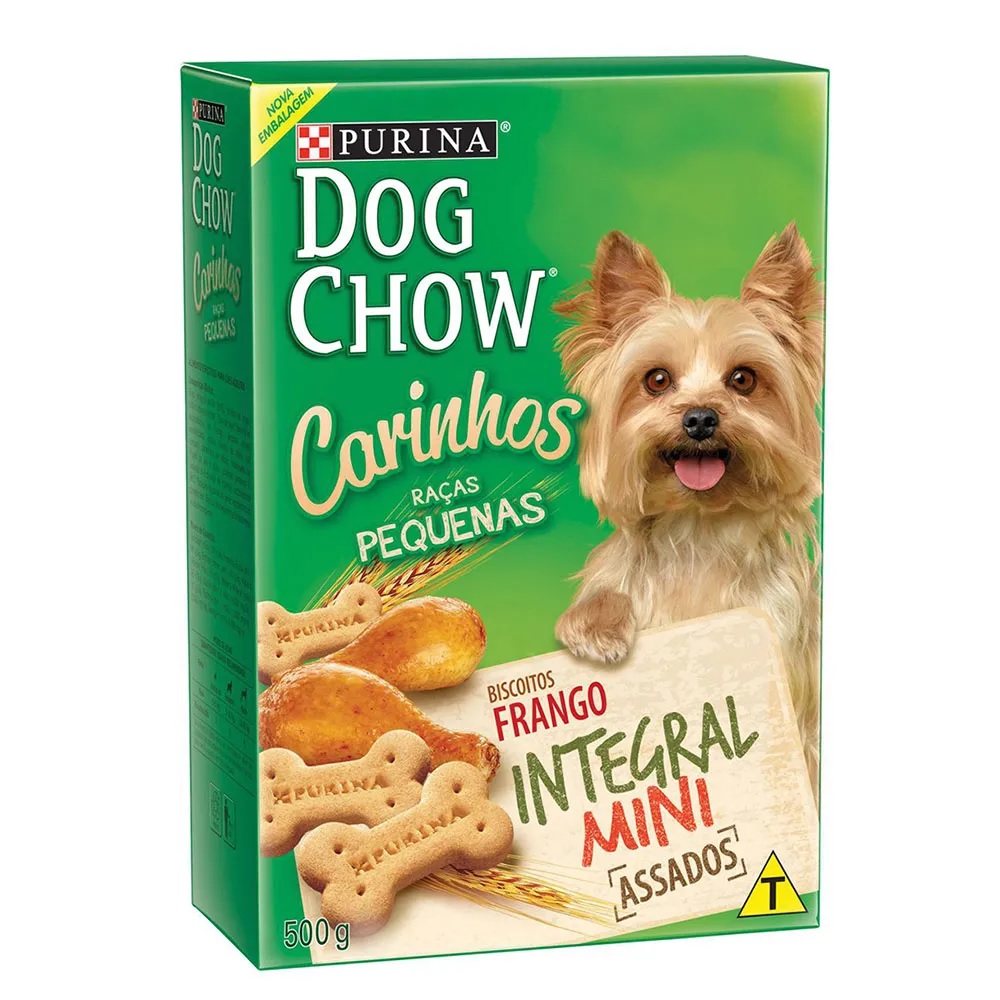Dog Chow Carinhos Integral Mini Raças Pequenas 500 g Dog Chow Carinhos Integral Mini Raças Pequenas 500 g