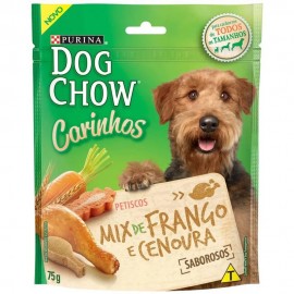 Dog Chow Carinhos Mix Frango e Cenoura 75 g