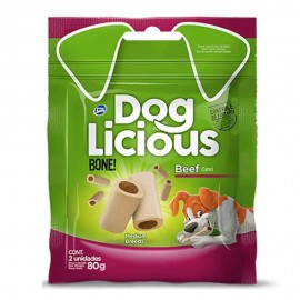 DogLicious Bone Beef Com 2 Unidades 80 g