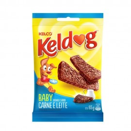 Bifinho Keldog Baby Carne e Leite 65 g
