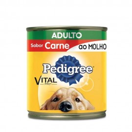 Pedigree Lata Carne Ao Molho Adulto 290 g