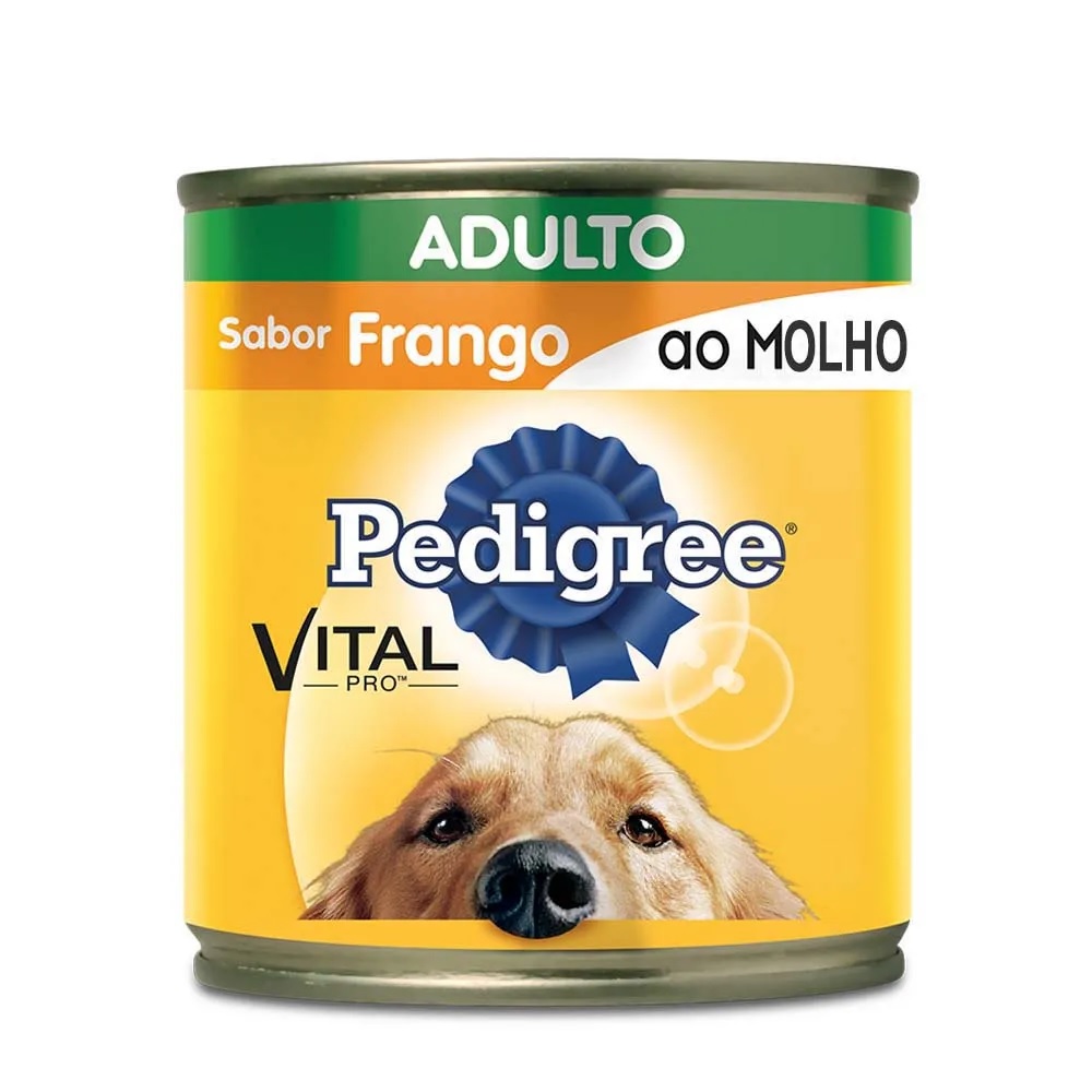 Pedigree Lata Frango Ao Molho Adulto 290 g Pedigree Lata Frango Ao Molho Adulto 290 g