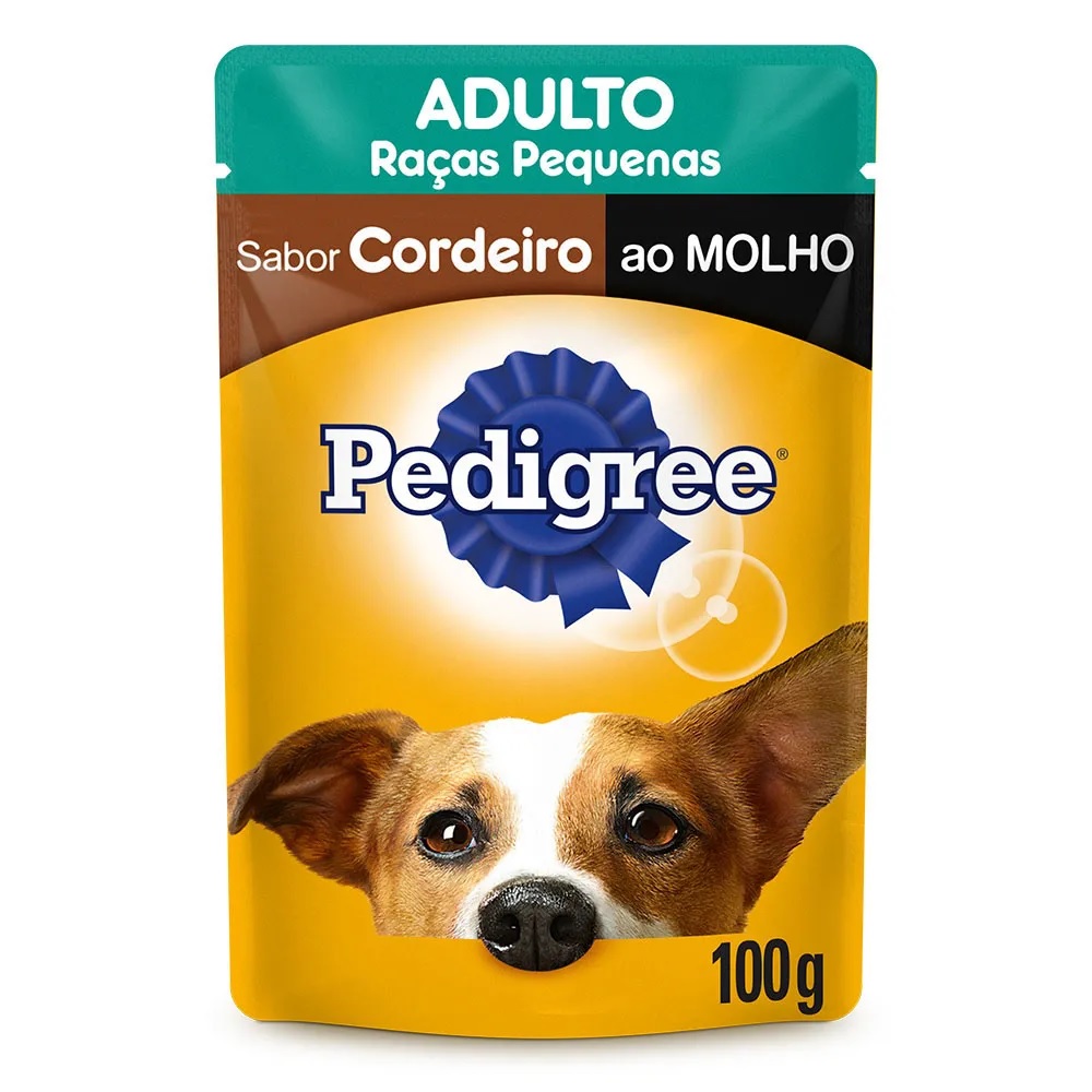 Pedigree Sachê Cordeiro Ao Molho Adulto 100 g Pedigree Sachê Cordeiro Ao Molho Adulto 100 g