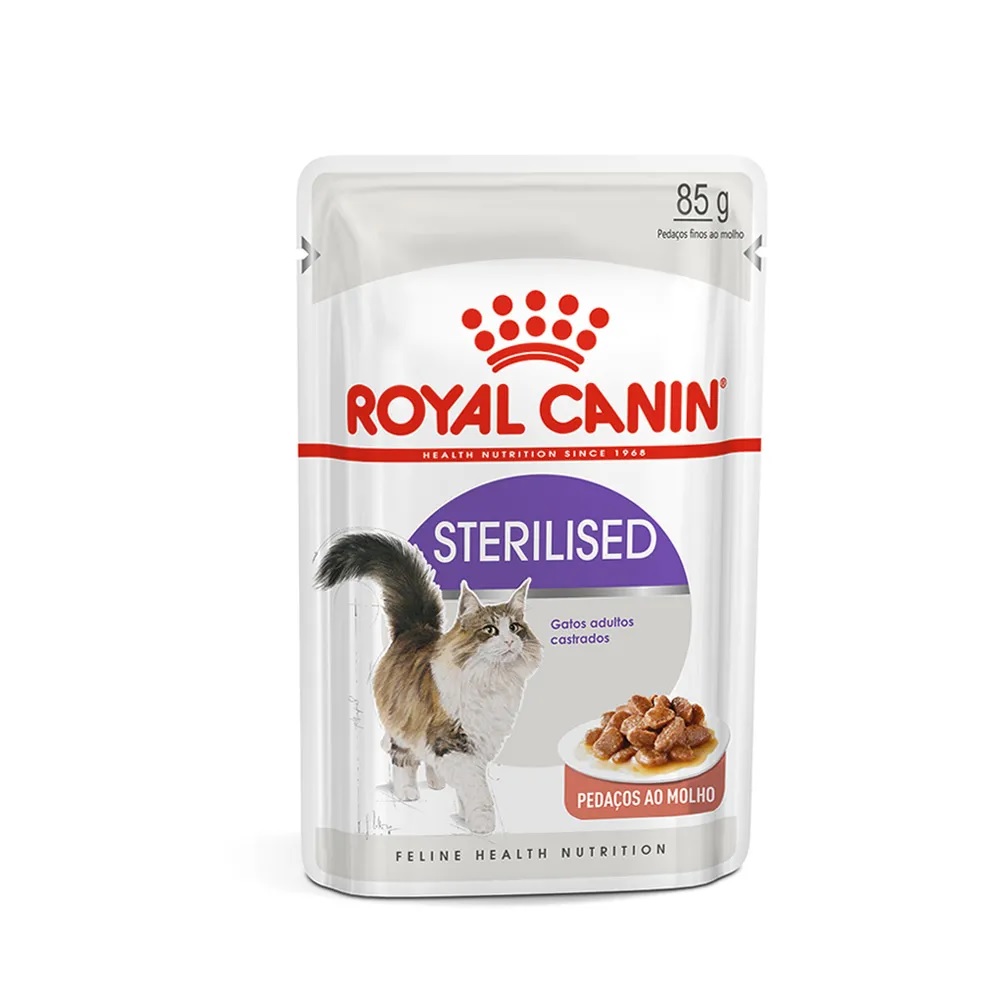 Royal Canin Sachê Sterilised Adultos 85 g Royal Canin Sachê Sterilised Adultos 85 g