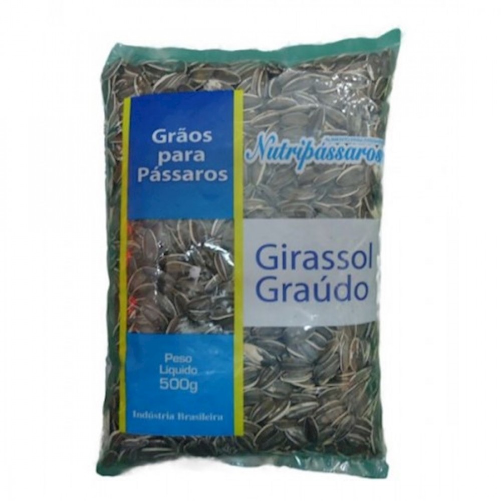 Nutripássaros Girassol Graúdo 500 g Nutripássaros Girassol Graúdo 500 g