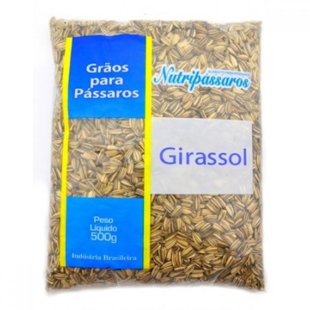 Nutripássaros Girassol Pequeno 500 g Nutripássaros Girassol Pequeno 500 g