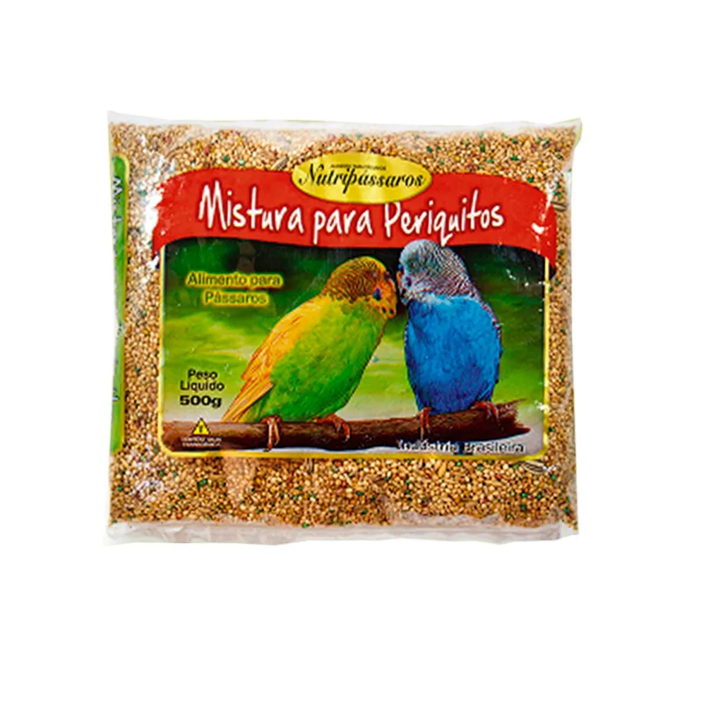 Nutripássaros Mistura Para Periquitos 500 g Nutripássaros Mistura Para Periquitos 500 g
