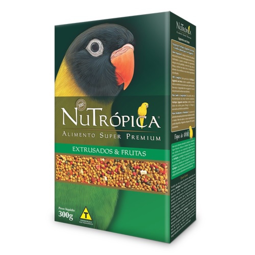 Nutrópica Agapornis Com Frutas 300 g Nutrópica Agapornis Com Frutas 300 g