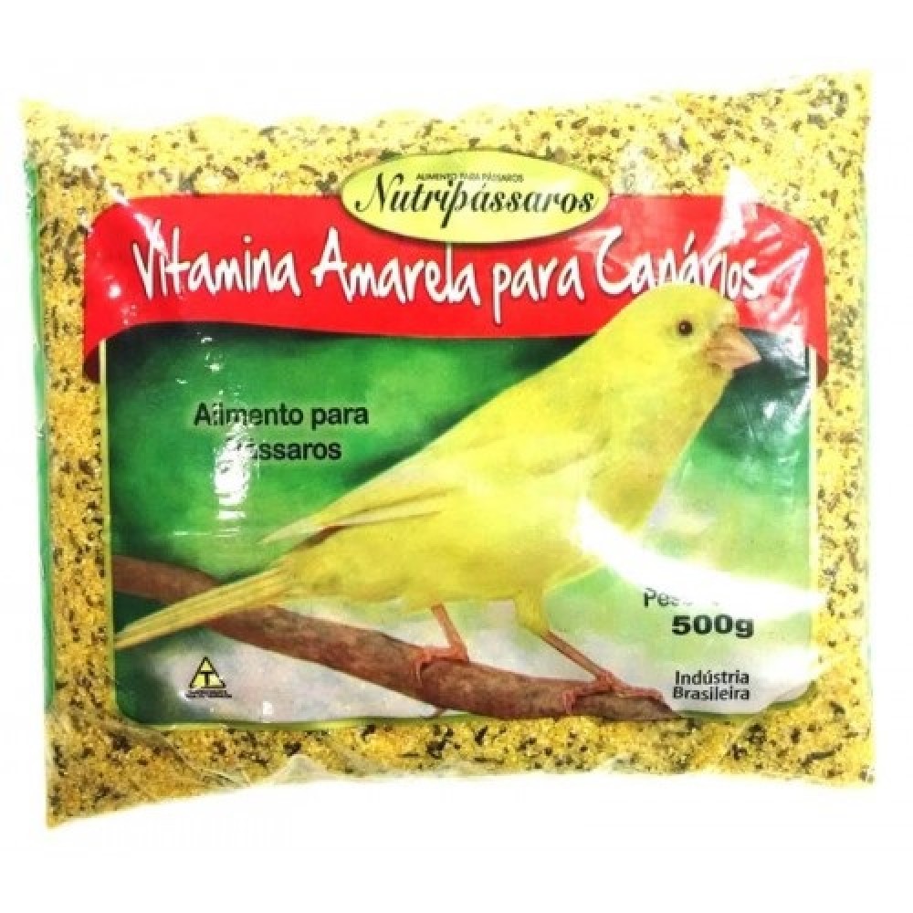 Nutripássaros Vitamina Amarela Para Canários 200 g Nutripássaros Vitamina Amarela Para Canários 200 g