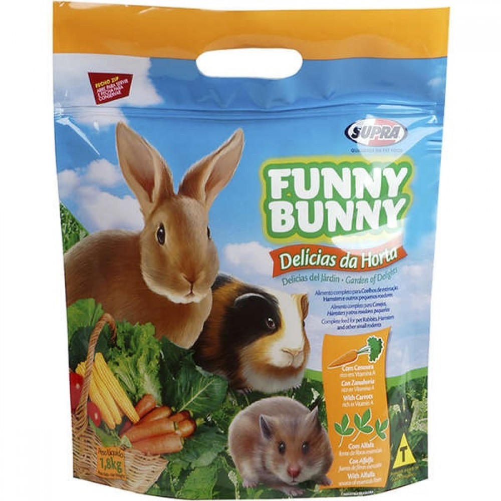Funny Bunny Delícias da Horta 1,8 kg Funny Bunny Delícias da Horta 1,8 kg